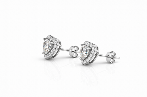 Amour Halo Studs