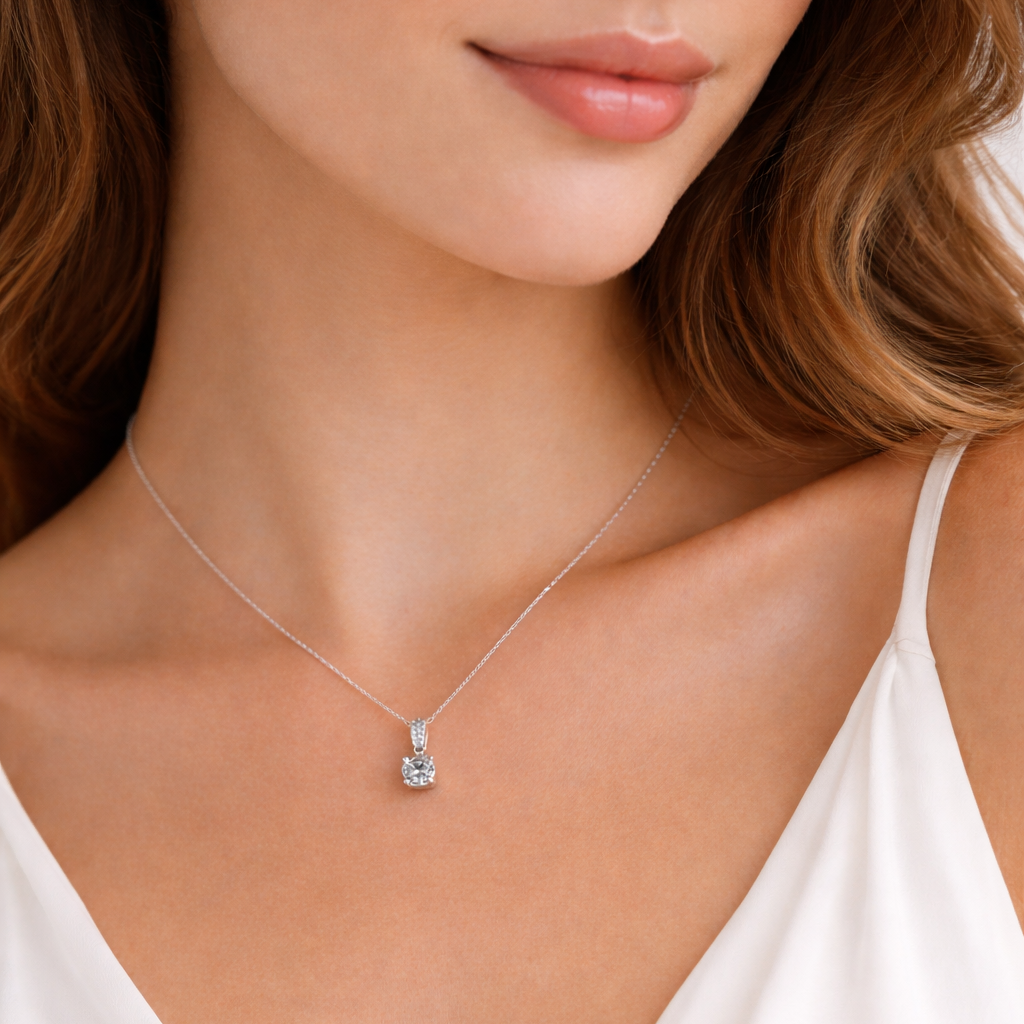 Radiant Square Necklace